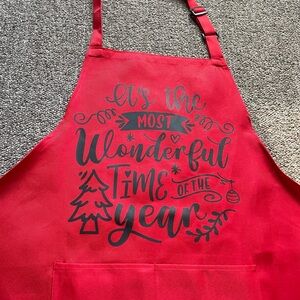 Christmas apron